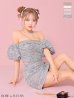 ブラック モデル：如月れい　身長：156cm　着用サイズ：Sサイズ