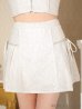 画像25: XSサイズあり【ROBE de FLEURS/ローブドフルール】バストジップ/ サイドリボン/ スパークル/ フレア/ ミニドレス/ キャバドレス[OF2]