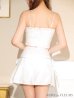 画像26: XSサイズあり【ROBE de FLEURS/ローブドフルール】バストジップ/ サイドリボン/ スパークル/ フレア/ ミニドレス/ キャバドレス[OF2]