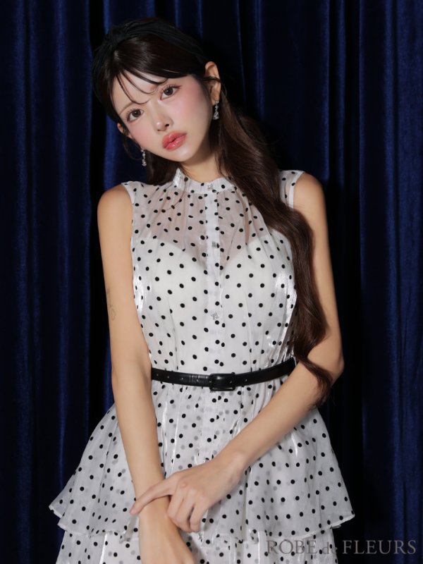 ホワイト モデル:まりん 身長:164cm 着用サイズ:Sサイズ