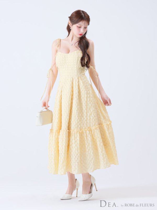 レモンイエロー モデル:ももか 身長:156cm 着用サイズ:Sサイズ