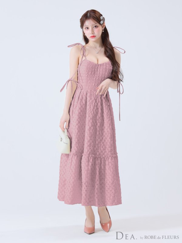 ピンク モデル:ももか 身長:156cm 着用サイズ:Sサイズ