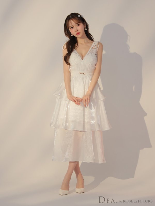 ホワイト モデル:ゆめ 身長:160cm 着用サイズ:Sサイズ