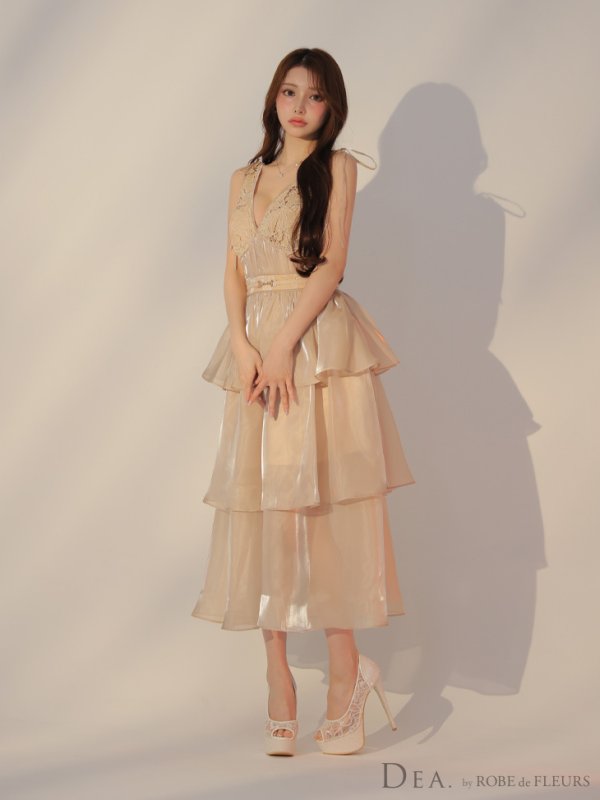 ベージュ モデル:ももか 身長:156cm 着用サイズ:Sサイズ