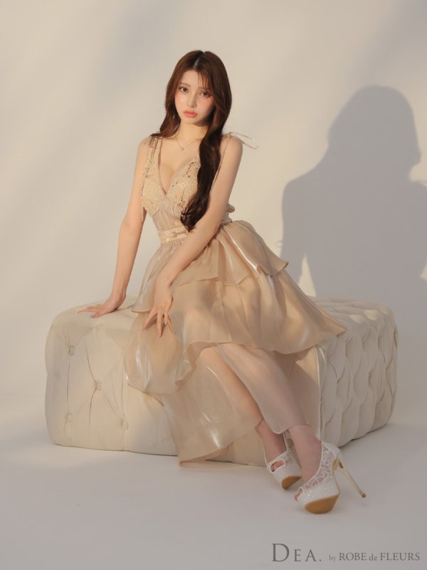 ベージュ モデル:ももか 身長:156cm 着用サイズ:Sサイズ