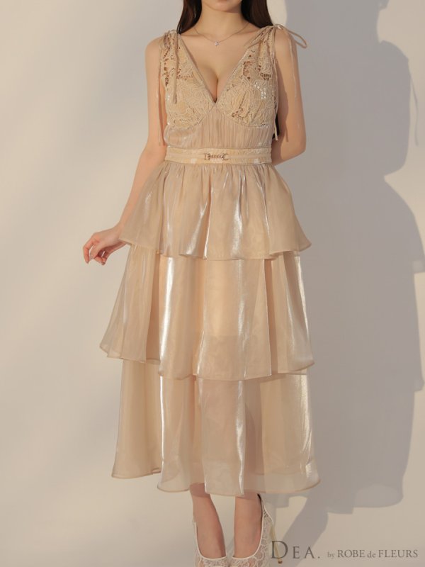 ベージュ モデル:ももか 身長:156cm 着用サイズ:Sサイズ