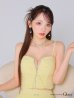 画像8: XSサイズあり【ROBE de FLEURS Glossy/ローブ・ド・フルール グロッシー】シャーリング/ バストジップ/ ナイロン/ セットアップ/ ミニドレス/ キャバドレス[OF2]