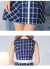 画像14: Lサイズあり【DEA.by ROBE de FLEURS/ディアバイローブドフルール】ツイード/ チェック/ ジップ/ 谷間魅せ/ Aライン/ ワンピース/ ミニドレス/ フレア/ キャバドレス[OF2]