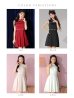 画像19: XSサイズあり【ROBE de FLEURS/ローブドフルール】スプリングツイード/ ビジュー/ ノースリーブ/ フレア/ ミニドレス/ キャバドレス[OF2]【一部予約商品/7月下旬発送予定】