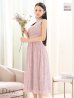 画像4: XS-Lサイズあり【DEA. by ROBE de FLEURS/ディアバイローブドフルール】バストオープンカット/ ウエストスリット/ チェック/ フレア/ ロング/ ミディアムドレス/ キャバドレス[OF2]