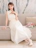 画像7: XS-Lサイズあり【DEA. by ROBE de FLEURS/ディアバイローブドフルール】バストオープンカット/ ウエストスリット/ チェック/ フレア/ ロング/ ミディアムドレス/ キャバドレス[OF2]