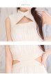 画像16: XS-Lサイズあり【DEA. by ROBE de FLEURS/ディアバイローブドフルール】バストオープンカット/ ウエストスリット/ チェック/ フレア/ ロング/ ミディアムドレス/ キャバドレス[OF2]