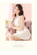 画像11: Lサイズあり【DEA.by ROBE de FLEURS/ディアバイローブドフルール】センタージップ/ シンプル/ ノースリーブ/ レディ/ フレア/ ミニドレス/ キャバドレス[OF2]