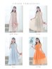 画像15: Lサイズあり【DEA.by ROBE de FLEURS/ディアバイローブドフルール】バストベルト/ チェック/ オーガンジー/ ノースリーブ/ フレア/ ミディアムドレス/ キャバドレス[OF2]