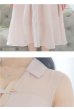 画像14: Lサイズあり【DEA.by ROBE de FLEURS/ディアバイローブドフルール】バストベルト/ チェック/ オーガンジー/ ノースリーブ/ フレア/ ミディアムドレス/ キャバドレス[OF2]