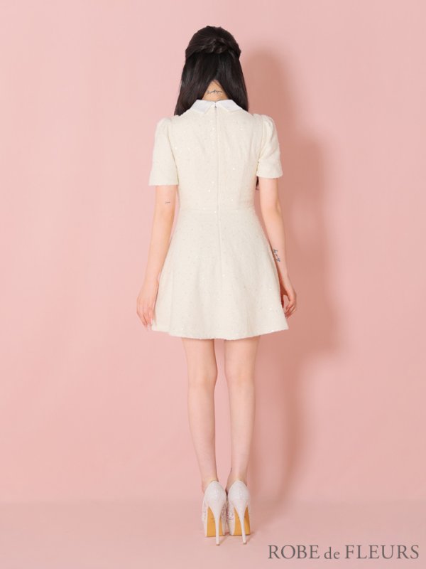 ホワイト モデル:カルア 身長:156cm 着用サイズ:Sサイズ