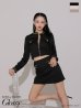 画像23: Lサイズあり【ROBE de FLEURS Glossy/ローブ・ド・フルール グロッシー】ロングスリーブ/ ツイード/ ジャケット/ セットアップ/ フレア/ ミニドレス/ キャバドレス[OF2]