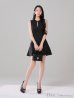 ブラック　モデル：まおちゃる　身長：160cm　着用サイズ：Sサイズ