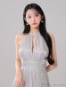 ライトグレー モデル：まおちゃる　身長：158cm　着用サイズ：Sサイズ