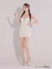 画像3: XSサイズあり【Glossy/グロッシー】バストジップ/ ストレッチニット/ シンプル/ セットアップ/ ミニドレス/ キャバドレス[OF08] (3)