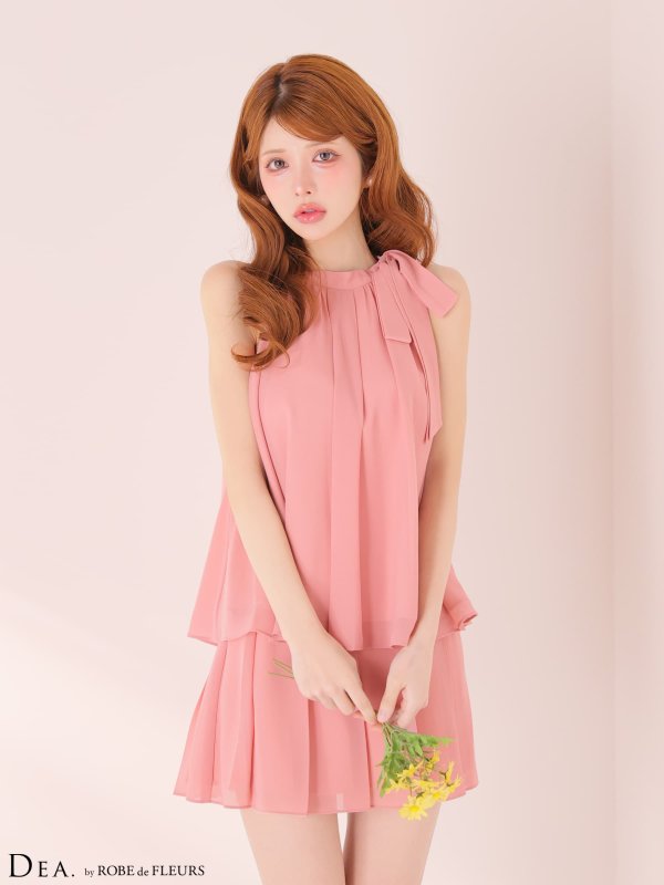 ピンク　モデル：まりん　身長：164cm　着用サイズ：Sサイズ