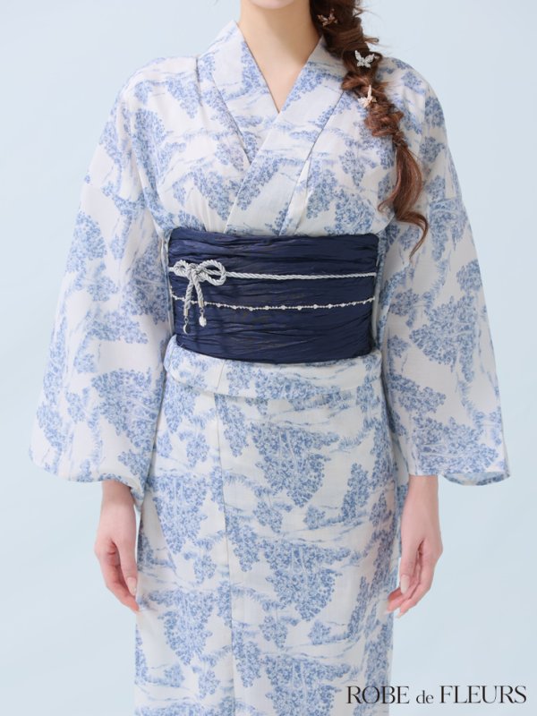 ブルー モデル：まみ　身長：161cm　着用サイズ：Fサイズ