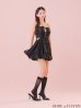 ブラック モデル：ハニ　身長：162cm　着用サイズ：Sサイズ