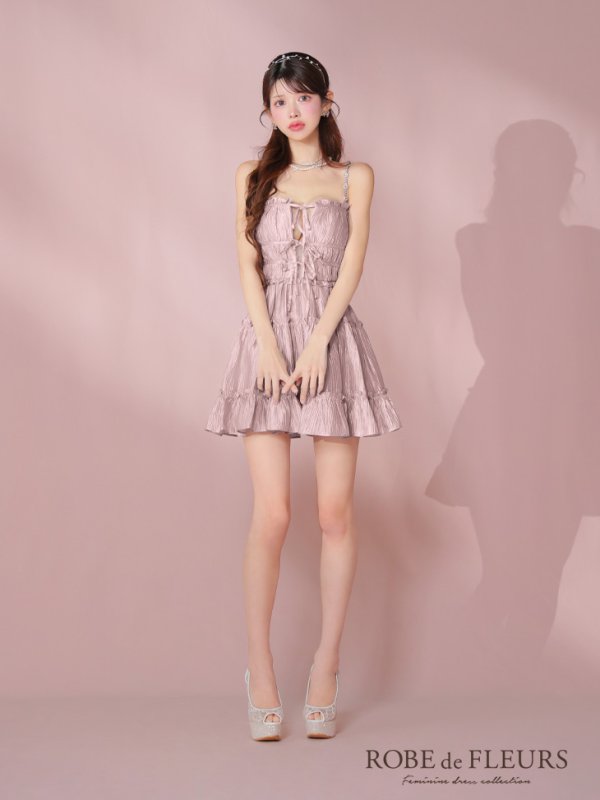 ピンク モデル:まりん 身長:164cm 着用サイズ:Sサイズ