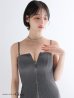 グレー モデル：りこ　身長：156cm　着用サイズ：Sサイズ