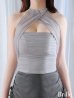 ブルー モデル：れみ　身長：163cm　着用サイズ：Sサイズ