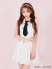 ホワイト モデル：まみ　身長：161cm　着用サイズ：Sサイズ