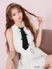 ホワイト モデル：まみ　身長：161cm　着用サイズ：Sサイズ