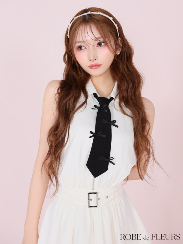 ホワイト モデル:まみ 身長:161cm 着用サイズ:Sサイズ