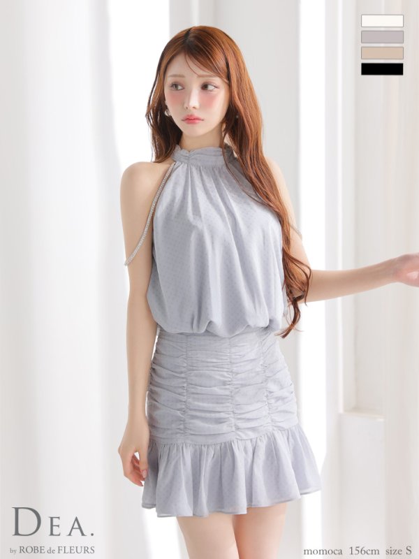 ブルーグレー モデル：ももか　身長：156cm　着用サイズ：Sサイズ