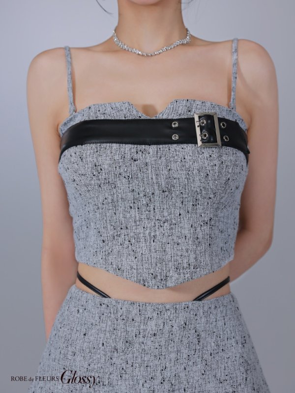 グレー モデル：まおちゃる　身長：158cm　着用サイズ：Sサイズ