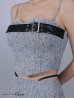 グレー モデル：まおちゃる　身長：158cm　着用サイズ：Sサイズ