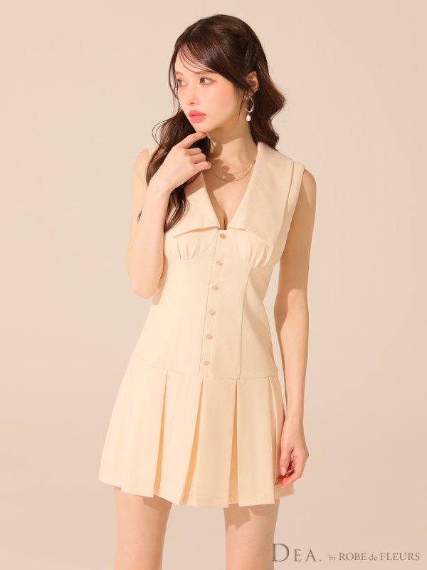 アイボリー　モデル：ゆめ　身長：160cm　着用サイズ：Sサイズ