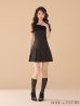 ブラック モデル：ゆめ　身長：160cm　着用サイズ：Sサイズ