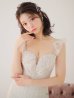 画像2: XSサイズあり【ROBE de FLEURS/ローブドフルール】セットアップ/ラメツイード/ スパンコール/ フリル/ タイト/ ミニドレス/ キャバドレス[OF2] (2)