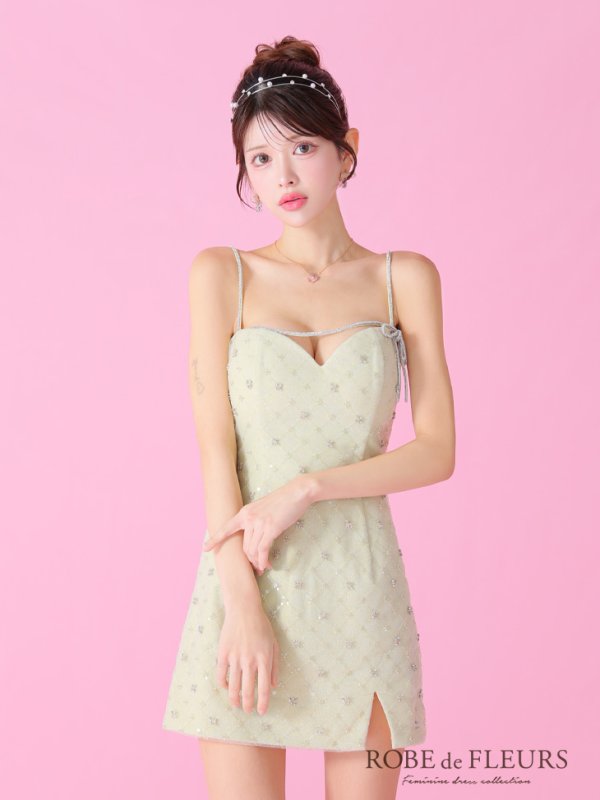 レモンイエロー モデル:まりん 身長:164cm 着用サイズ:Sサイズ
