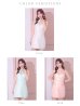 画像13: XSサイズあり【ROBE de FLEURS/ローブドフルール】襟付き/ ビーズ/ スパンコール/ ホルターネック/ ミニドレス/ キャバドレス[OF2]