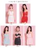 画像23: XSサイズあり【ROBE de FLEURS/ローブドフルール】スパンコール/ ツイード/ リボン/ ホルター/ セットアップ/ タイト/ ミニドレス/ キャバドレス[OF2]