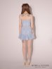 画像24: XSサイズあり【ROBE de FLEURS/ローブドフルール】シンプル/ ビジュー/ ラメニット/ フリル/ チュール/ フレア/ ミニドレス/ キャバドレス[OF2]