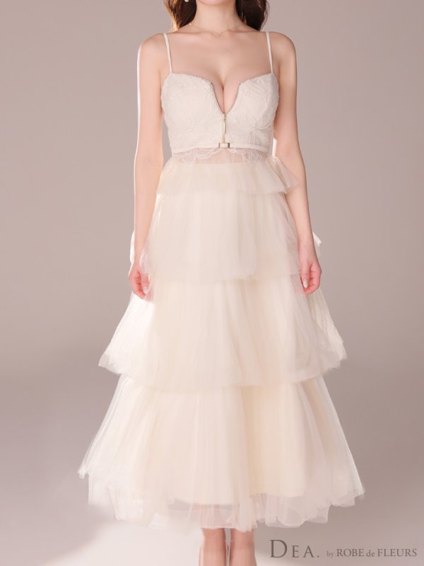 アイボリー モデル:ゆめ 身長:160cm:Sサイズ