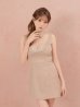 グレージュ　モデル：いおり　身長：161cm　着用サイズ：Sサイズ