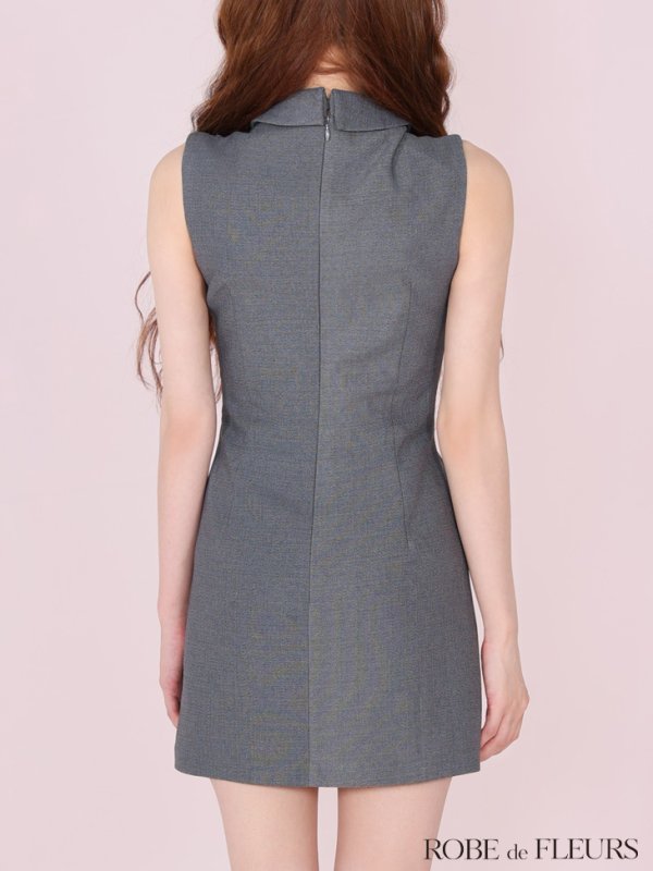 グレー モデル：まみ　身長：161cm　着用サイズ：Sサイズ