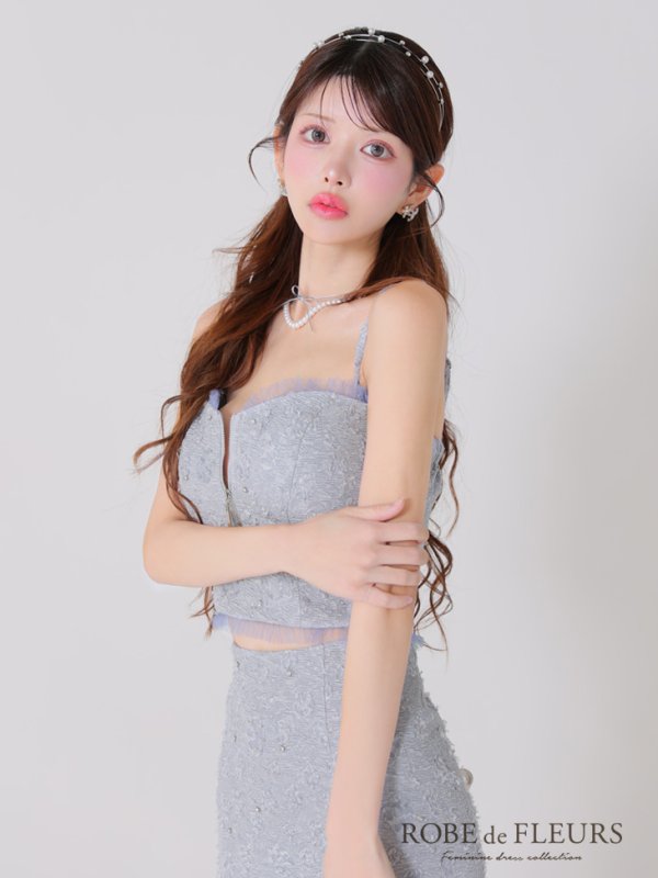 ブルー モデル:まりん 身長:164cm 着用サイズ:Sサイズ