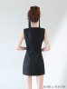 ブラック　モデル：まりん　身長：164cm　着用サイズ：Sサイズ