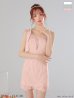 ピンク　モデル：らいか　身長：163cm　着用サイズ：Sサイズ