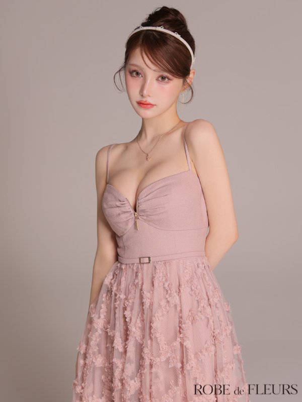 ピンク モデル：ももか　身長：156cm　着用サイズ：Sサイズ